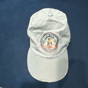 SAMUEL ADAMS Boston Lager cap Hat Distressed Gray 30 Years Independence One Size